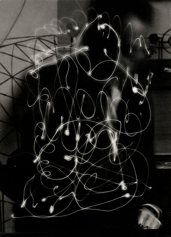 Space Writing (Self-Portrait), 1935 by Man Ray